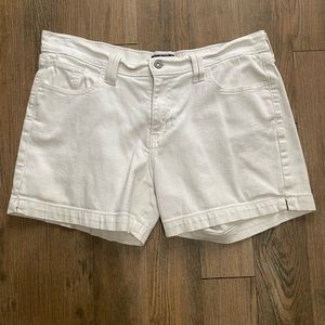 Levi’s White Shorts